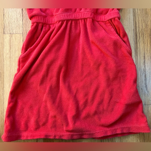 EUC Disney Minnie Mouse Terry cloth swim cover-up/dress - Kids' 5T - Pockets - Picture 8 of 11